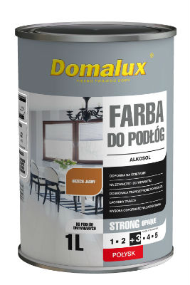 Domalux Alkosol - nowa farba do podłóg drewnianych